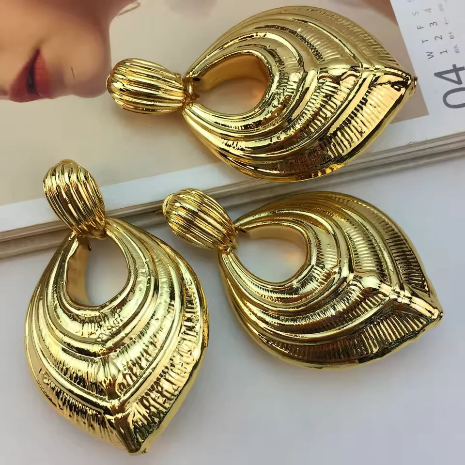 SPC012 Fashion Italian Dubai Gold Plated Light Weight Jewelry Set (2)