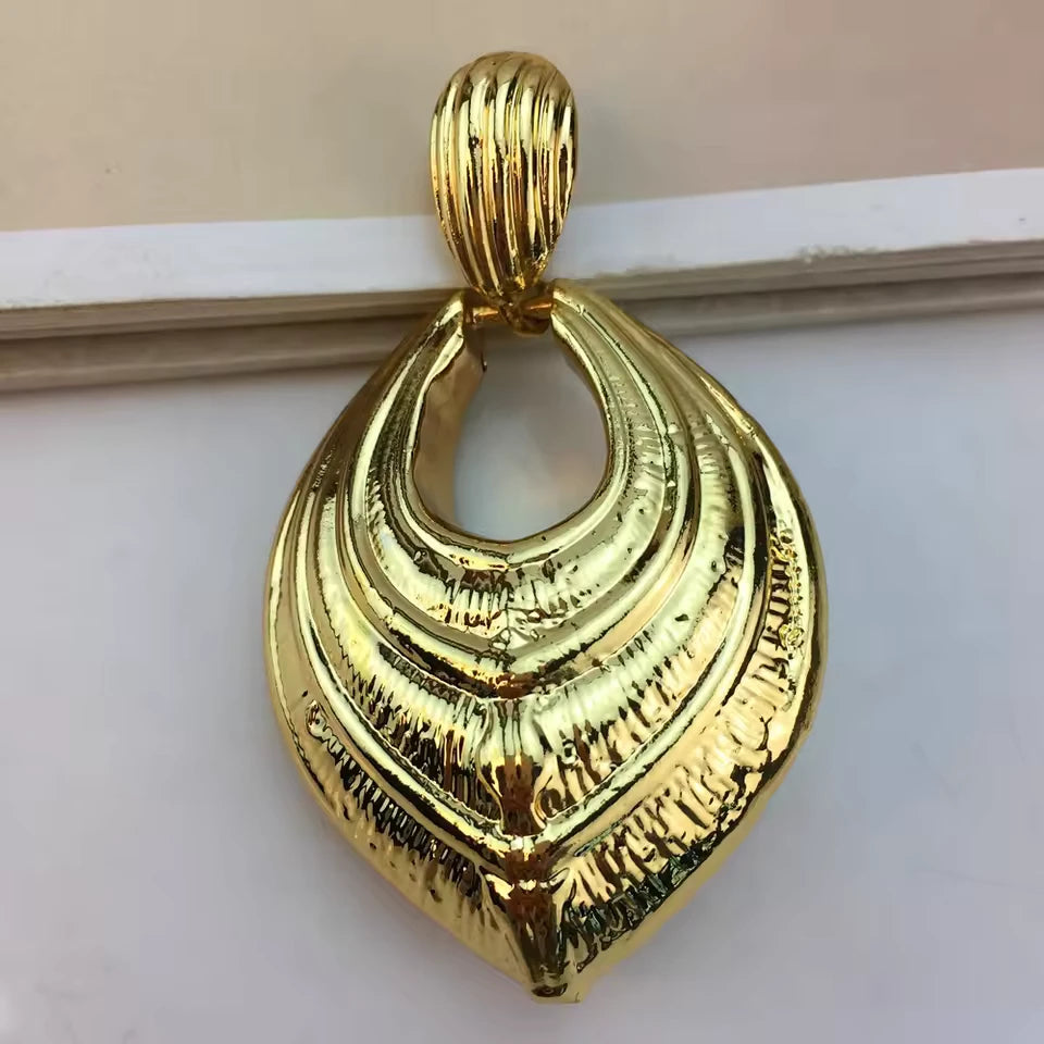 SPC012 Fashion Italian Dubai Gold Plated Light Weight Jewelry Set (3)