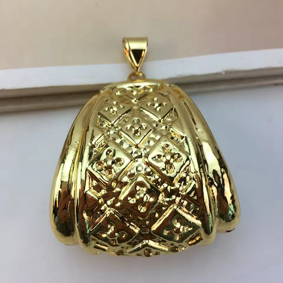 SPC016 Fashion Italian Dubai Gold Plated Light Weight Jewelry Set (4)