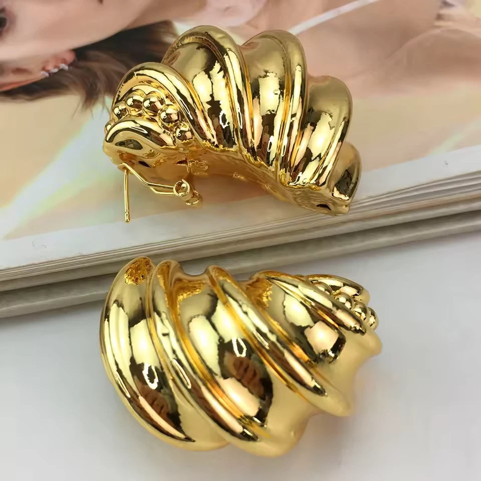 SPC017 Fashion Italian Dubai Gold Plated Light Weight Jewelry Set (5)