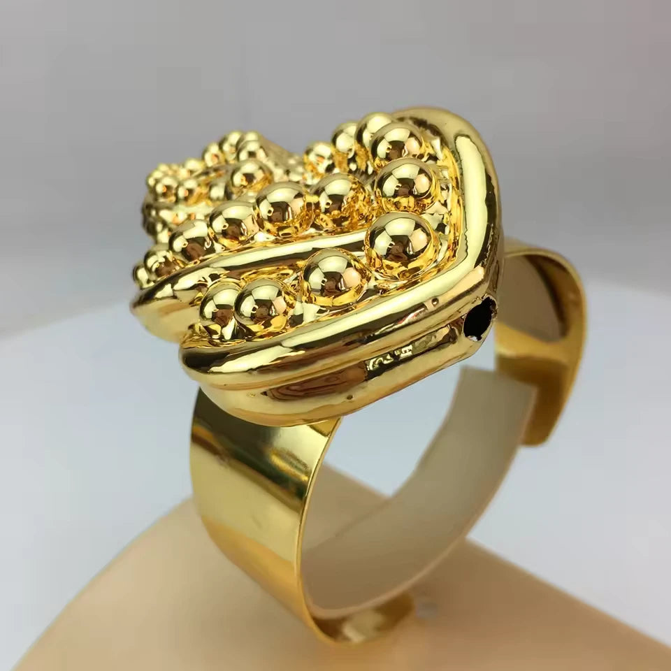SPC019 Fashion Italian Gold Plated Light Weight Jewelry Set (6)