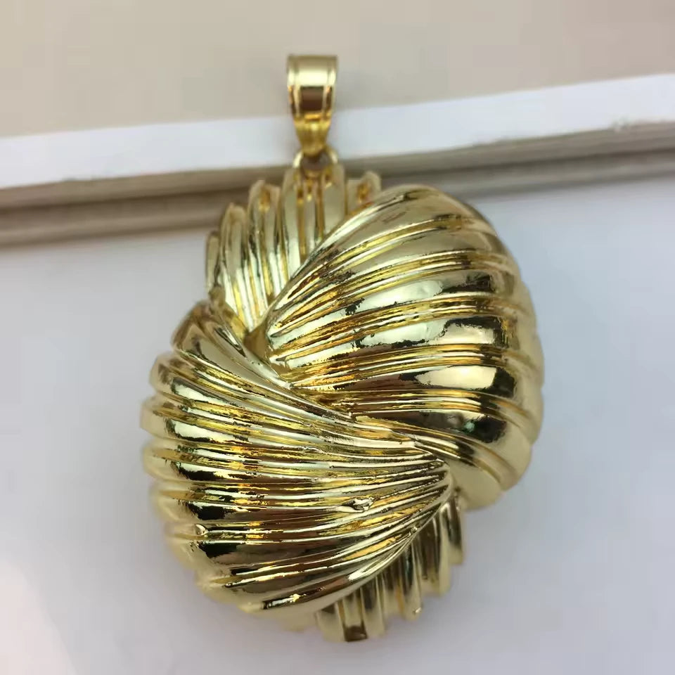 SPC020 Fashion Italian Dubai Gold Plated Light Weight Jewelry Set (3)