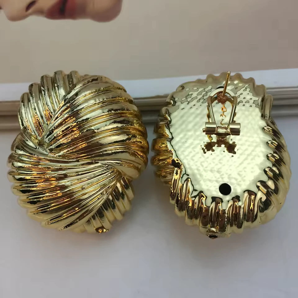 SPC020 Fashion Italian Dubai Gold Plated Light Weight Jewelry Set (4)