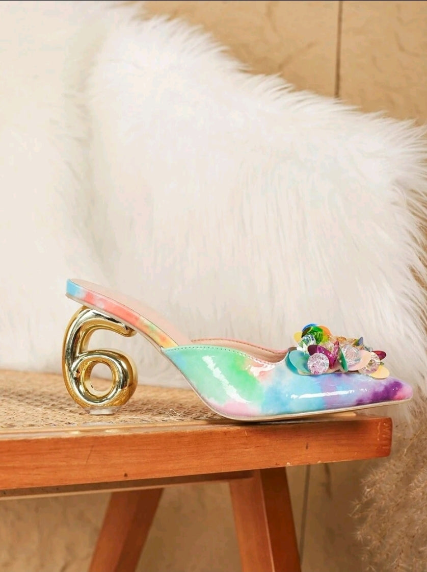 SPSH2052 Candy Luxe Spiral Heels – Stunning Pieces